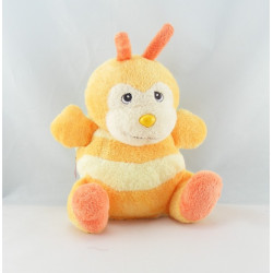 Doudou papillon abeille jaune vert NOUNOURS