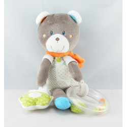 Doudou ours gris beige My Little Teddy NICOTOY 30 CM