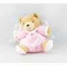 Mini Doudou ours blanc avec ailes ange KALOO NEUF