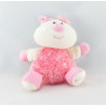 Doudou cochon rose LUMINOU 28 cm