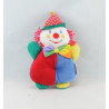 Doudou clown rouge jaune pois COROLLE 