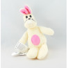 Doudou lapin beige vert carotte IKEA