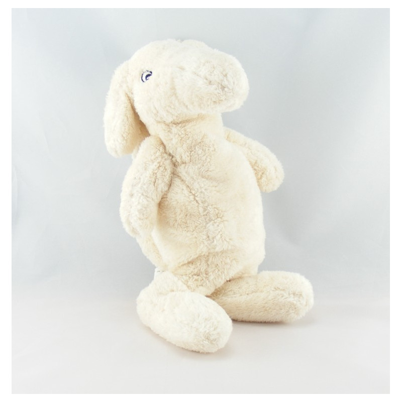 Doudou lapin écru rose IKEA