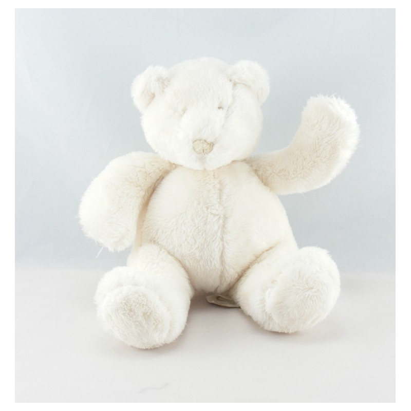 Doudou ours pull laine Basile et Lola MOULIN ROTY