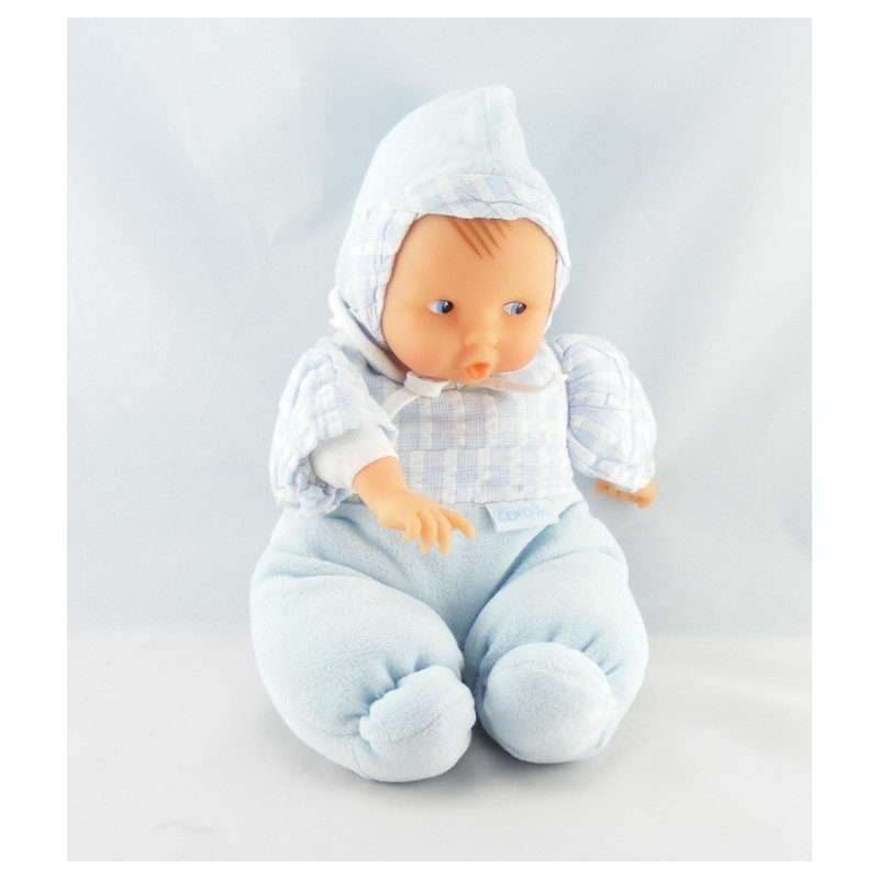 Doudou bébé poupée Baby Pouce bleu COROLLE 2001