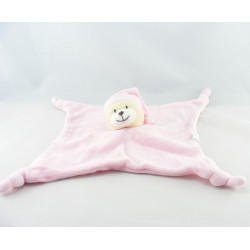 Doudou plat ours bleu ciel CP INTERNATIONAL