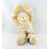 Doudou ours bleu jaune La Chambre de BABY NAT