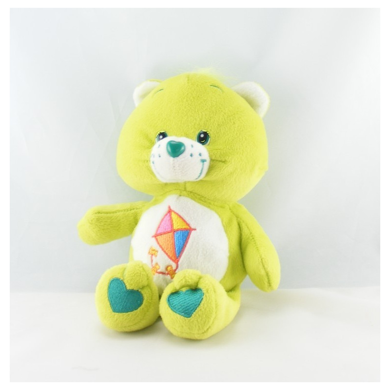 Peluche Bisounours vert Cerf volant New CARE BEARS COLLECTOR