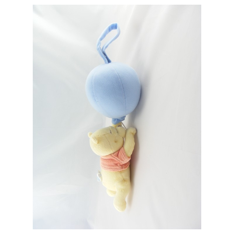 Doudou musical winnie l'ourson rouge vert escargot DISNEY BABY