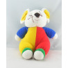 Doudou ours bleu jaune BENGY