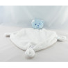 Doudou Plat blanc Ours musti MUSTELA