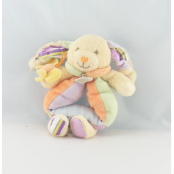 Doudou hochet lapin Loupichou DOUDOU ET COMPAGNIE