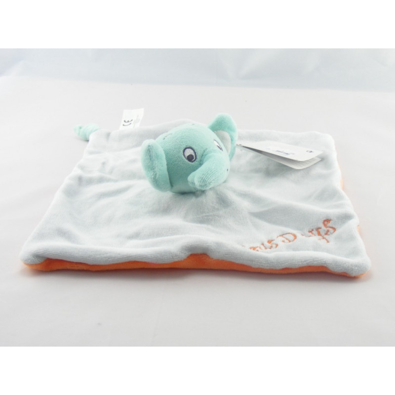 Doudou plat éléphant bleu Circus Days KITCHOUN KIABI