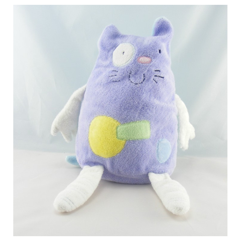 Doudou grenouille verte rayé CA CREDIT AGRICOLE 