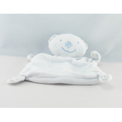 Doudou plat lapin rose BABY CLUB 