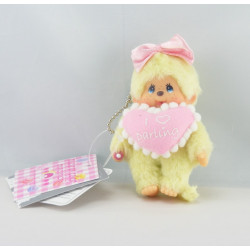 Porte clef Peluche Singe Kiki Monchhichi SEKIGUCHI NEUF
