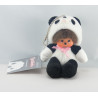 Porte clef Peluche Singe Kiki Monchhichi Ninja SEKIGUCHI NEUF