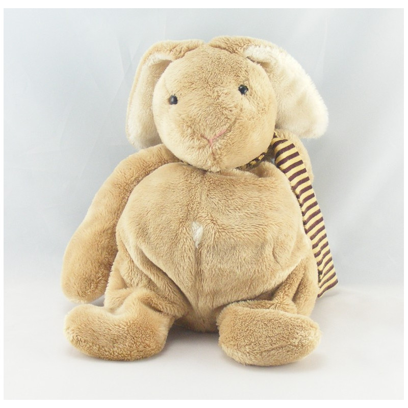 Doudou plat lapin bleu Nestor TCF TOUT COMPTE FAIT