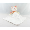 Doudou libellule orange mouchoir Cajou SUCRE D'ORGE