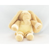 Doudou Eléphant Archibald salopette jaune NOUKIE'S 14 cm