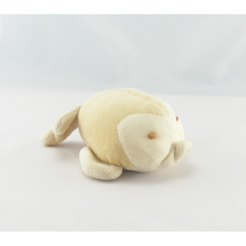 Doudou poisson beige blanc NOUKIE'S