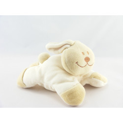 Doudou lapin blanc écru Bunnie's NOUKIE'S