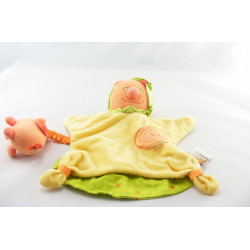 Doudou plat chien bleu PREMAMAN