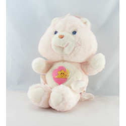 Peluche Bisounours rose avec couche Ti Coquine CARE BEARS