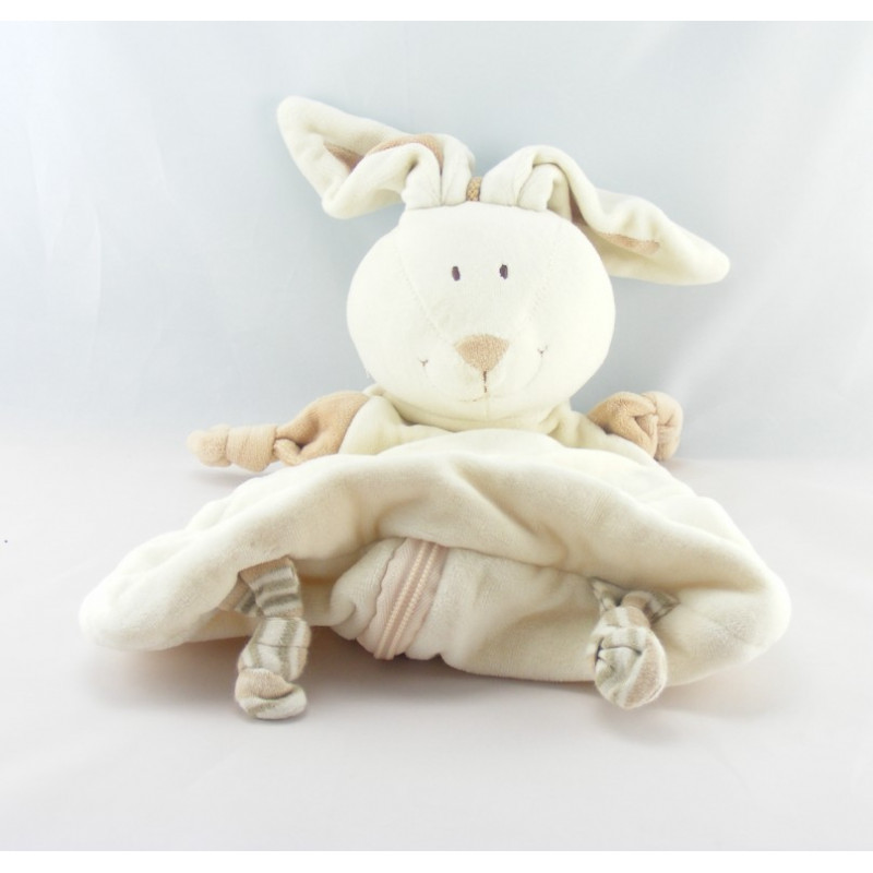 Doudou lion tigre beige CMP