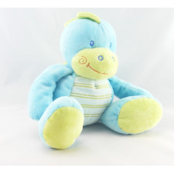 Doudou plat ours bleu gris nuage JOGYSTAR