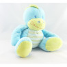 Doudou plat ours bleu gris nuage JOGYSTAR