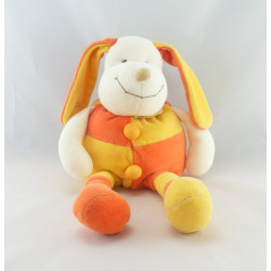 Doudou chien Patou jaune orange DOUDOU ET COMPAGNIE