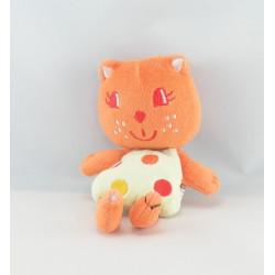 Mini doudou chat orange AUCHAN