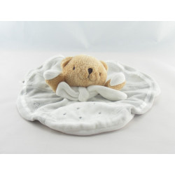 Doudou poussin poule avec mouchoir rouge BERLINGOT