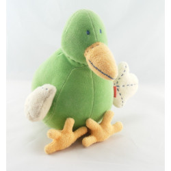 Petit Doudou oiseau vert JACADI