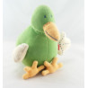 Petit Doudou oiseau vert JACADI