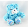 Doudou Ours bleu Malou NOUNOURS