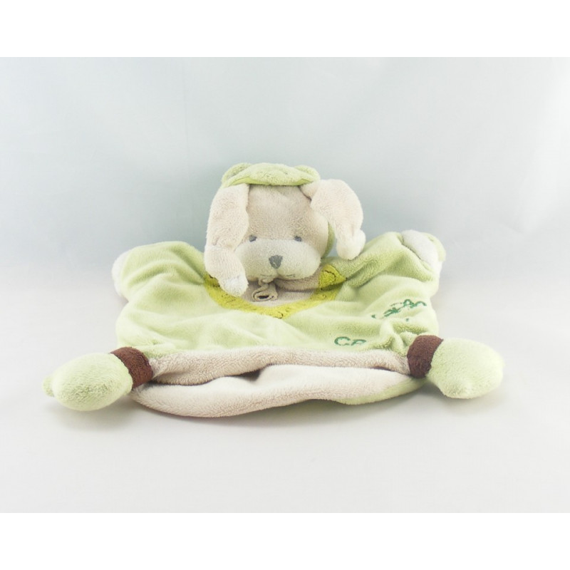 Doudou et compagnie marionnette mon lapin Croa grenouille