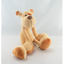 Doudou chien beige marron MAXITA