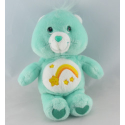 Peluche Bisounours vert Grostaquin étoile filante CARE BEARS