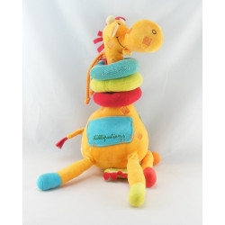 Doudou chat orange quille LILLIPUTIENS