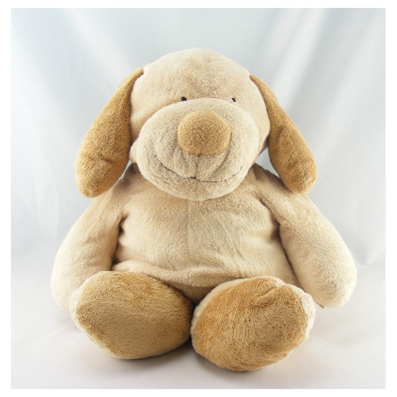 Doudou chien beige marron NICOTOY