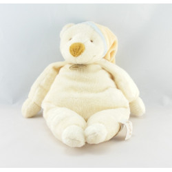 Doudou ours Fripon salopette bleu BABY NAT
