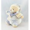 Doudou et compagnie musical ours Léo bleu Ma Musique