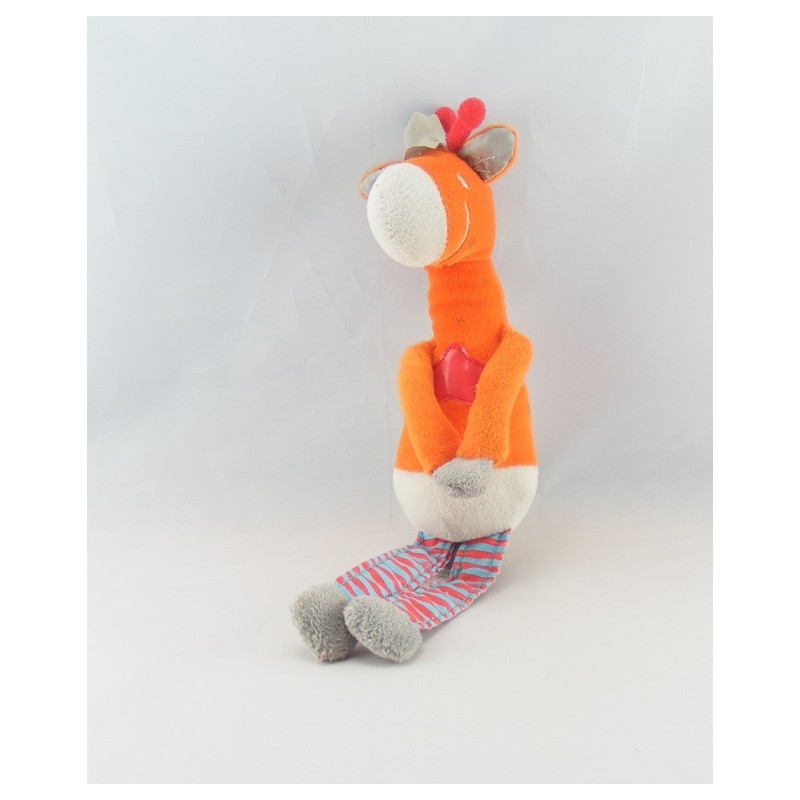 Doudou pour parc girafe orange SAFETY BABY RELAX