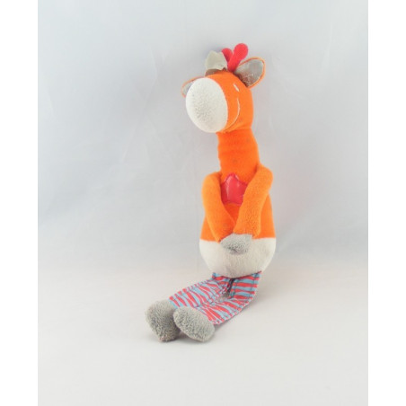 Doudou pour parc girafe orange SAFETY BABY RELAX