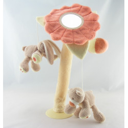 Doudou semi plat lapin Pol et Jade NATTOU