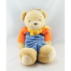 Doudou musical ours accordéon rouge bleu vert KALOO