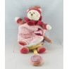 Doudou et compagnie livre chat Minouchette Bordeaux rose 