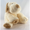 Doudou chien écru beige NICOTOY